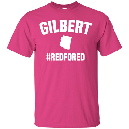 Gilbert Arizona Red For Ed Teachers Shirt Heliconia