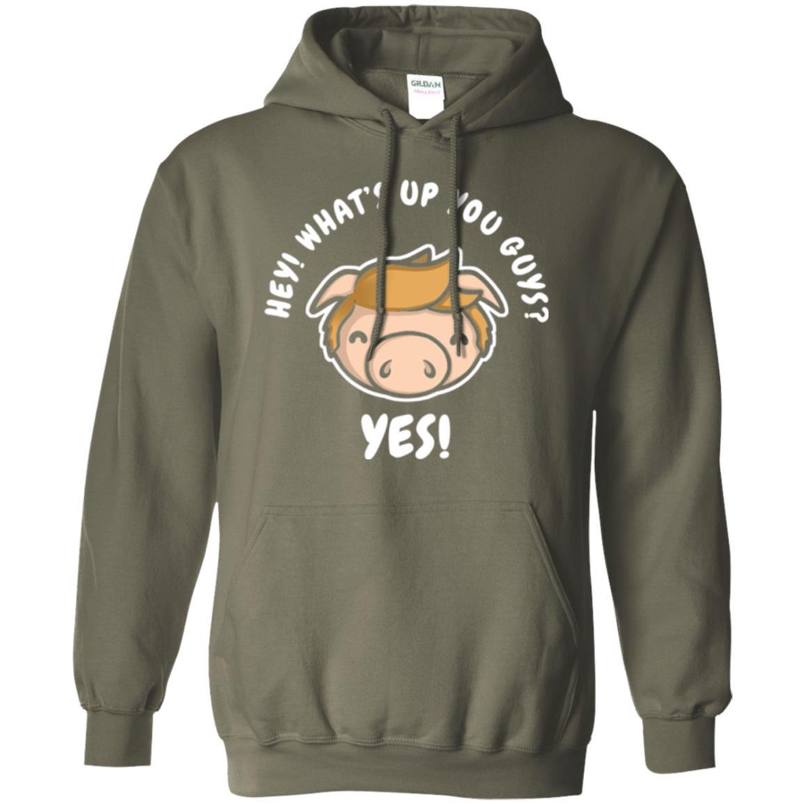 Shane Dawson T-shirt Hey What's Up You Guys Military Green