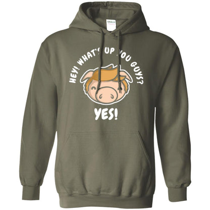 Shane Dawson T-shirt Hey What's Up You Guys Military Green