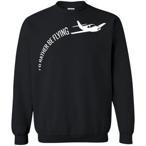 Airplane Pilot T-shirt I'd Rather Be Flying