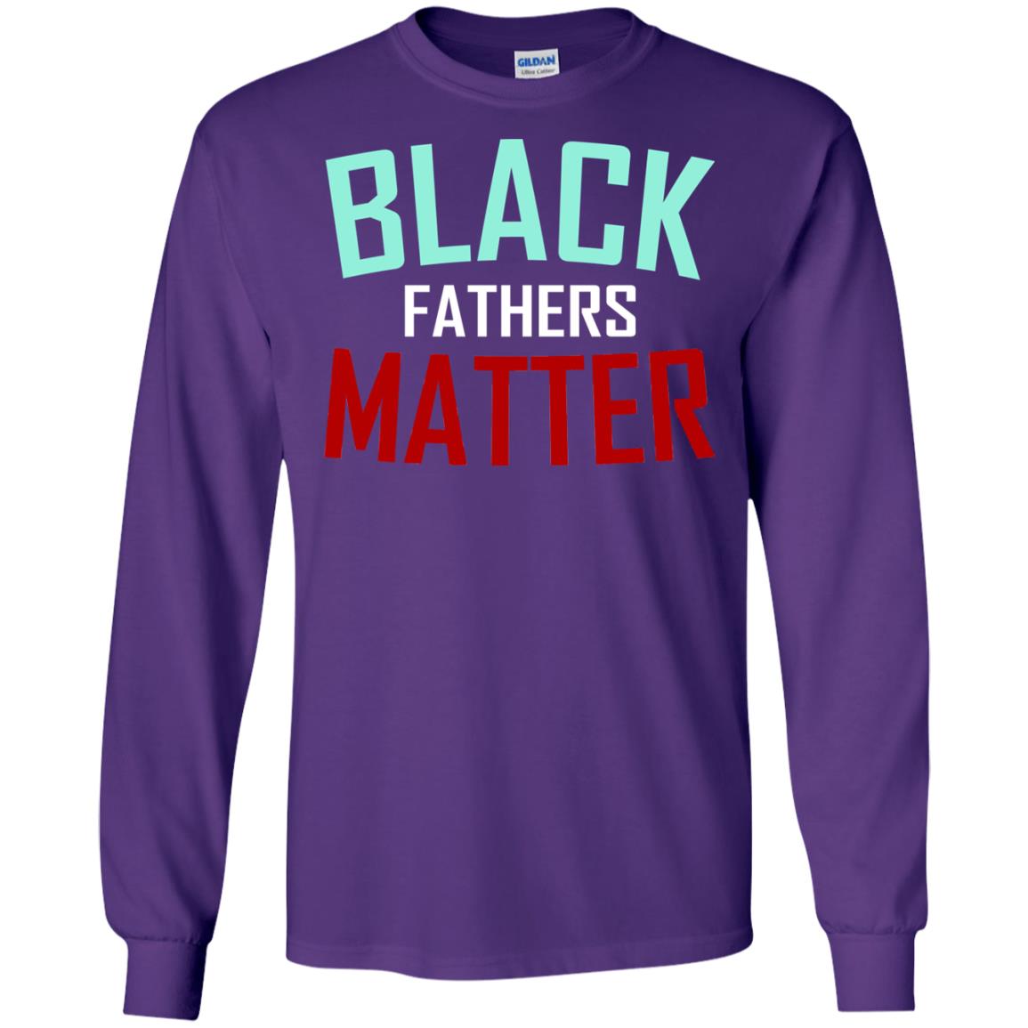 Black Fathers Matter Daddy Shirts Purple