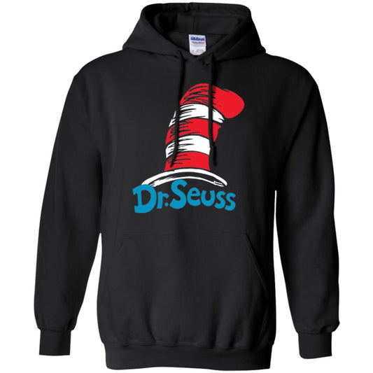 Film Lover T-shirt Dr. Seuss Hat T-shirt Black