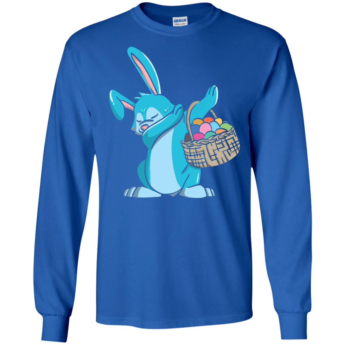 Easter Bunny Dab Easter Shirt Royal