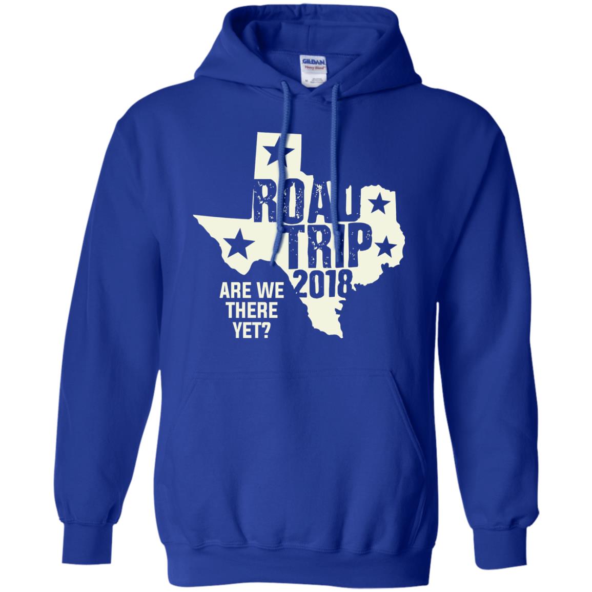 Texas Road Trip 2018 Funny Family Vacation Shirt Royal