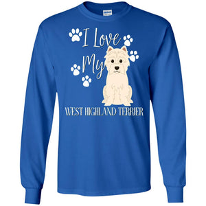 Westie West Highland Terrier Dog Shirt
