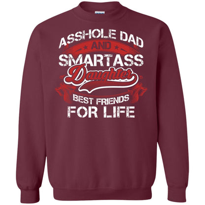 Dad And Daughter Best Friends For Life Cool Shirt For Daddy And Daughter Maroon