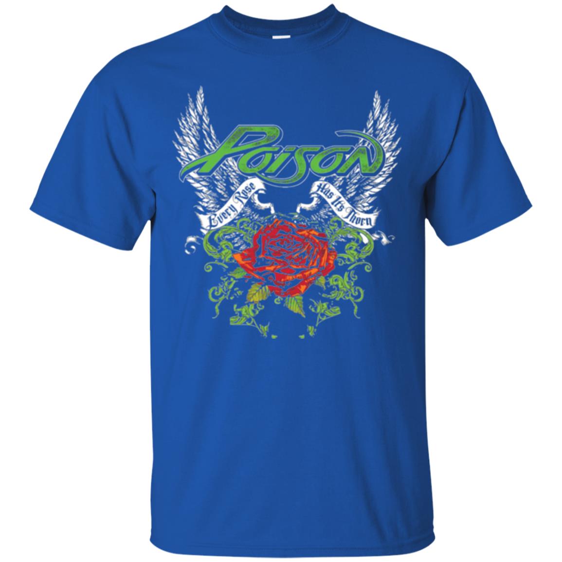 Poison Thorns Wings T-shirt Royal