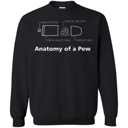 Gun T-shirt Anatomy Of A Pew Black