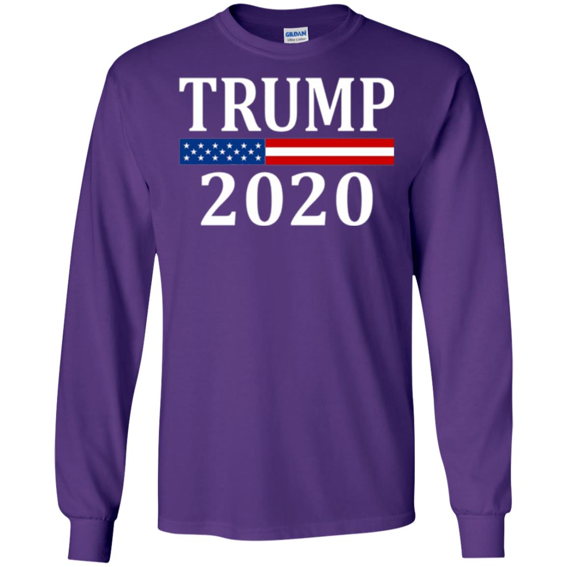 Trump 2020 T-shirt Purple