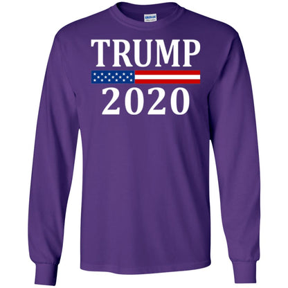 Trump 2020 T-shirt Purple