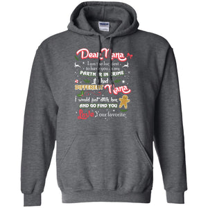 Dear Nana I Am The Luckiest To Have You As My Partner In Crime If I Had A Different Nana I Would Just Ditch Her And Go Find You Love Your FavoriteG185 Gildan Pullover Hoodie 8 oz.