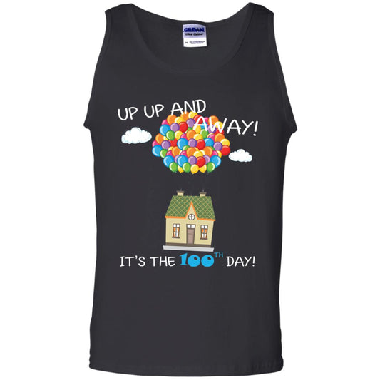 Kindgarten Teacher T-shirt Balloon One Hundred Days Of School Black