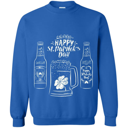 Happy St. Patrick_s Day Drinking Beer St Patrick_s Day T-shirt Royal