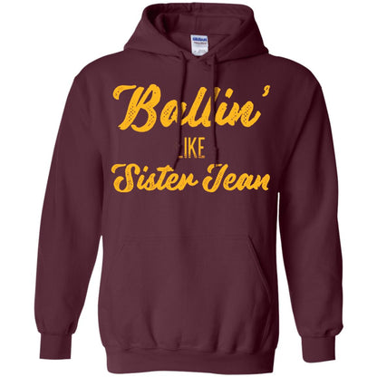 Ballin Like Sister Jean College Basketball Ramblers T-shirt Maroon
