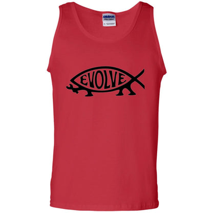Darwin Evolution Evolve T-shirt Red