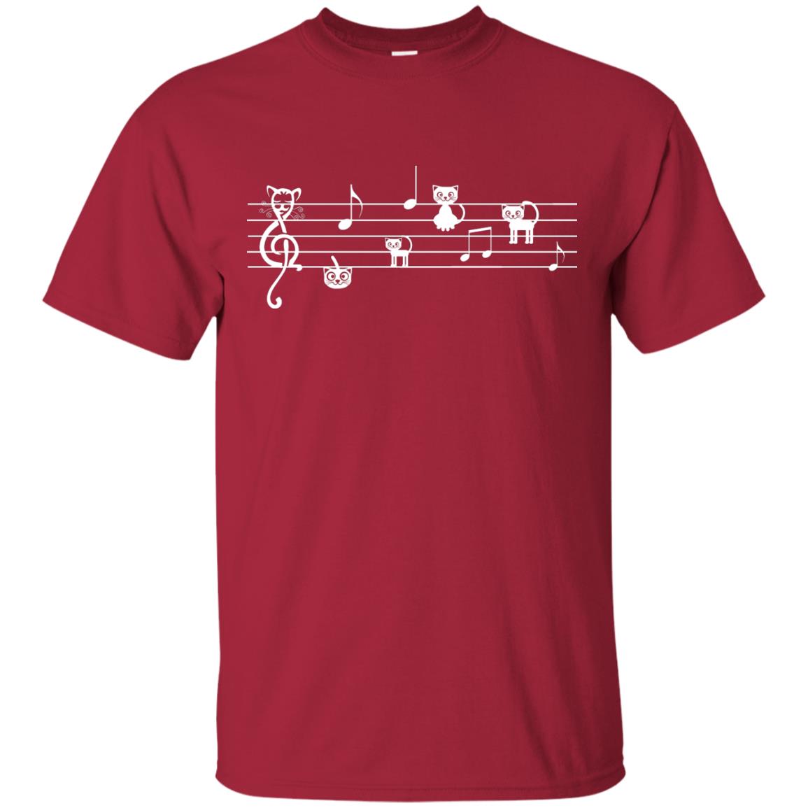 Musical Cat Shirt For Musician Cardinal