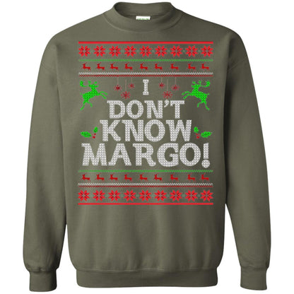 Christmas T-shirt I Don't Know Margo Military Green