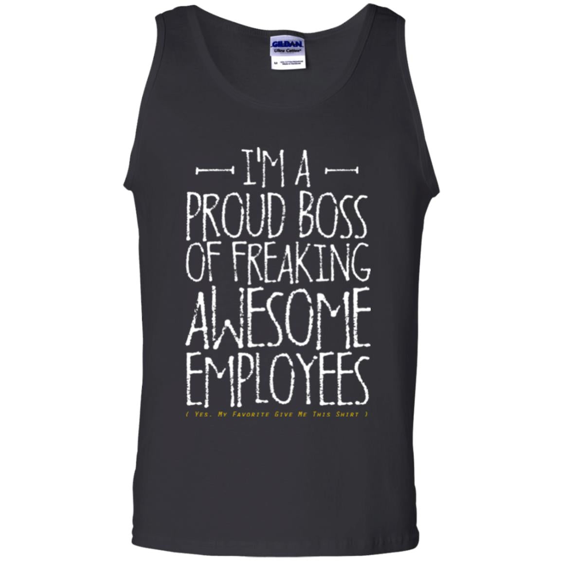 Boss T-shirt I'm A Proud Boss Of Freaking Awesome Employees Black