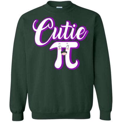 Cutie Pi Math Teacher T-shirt Forest Green