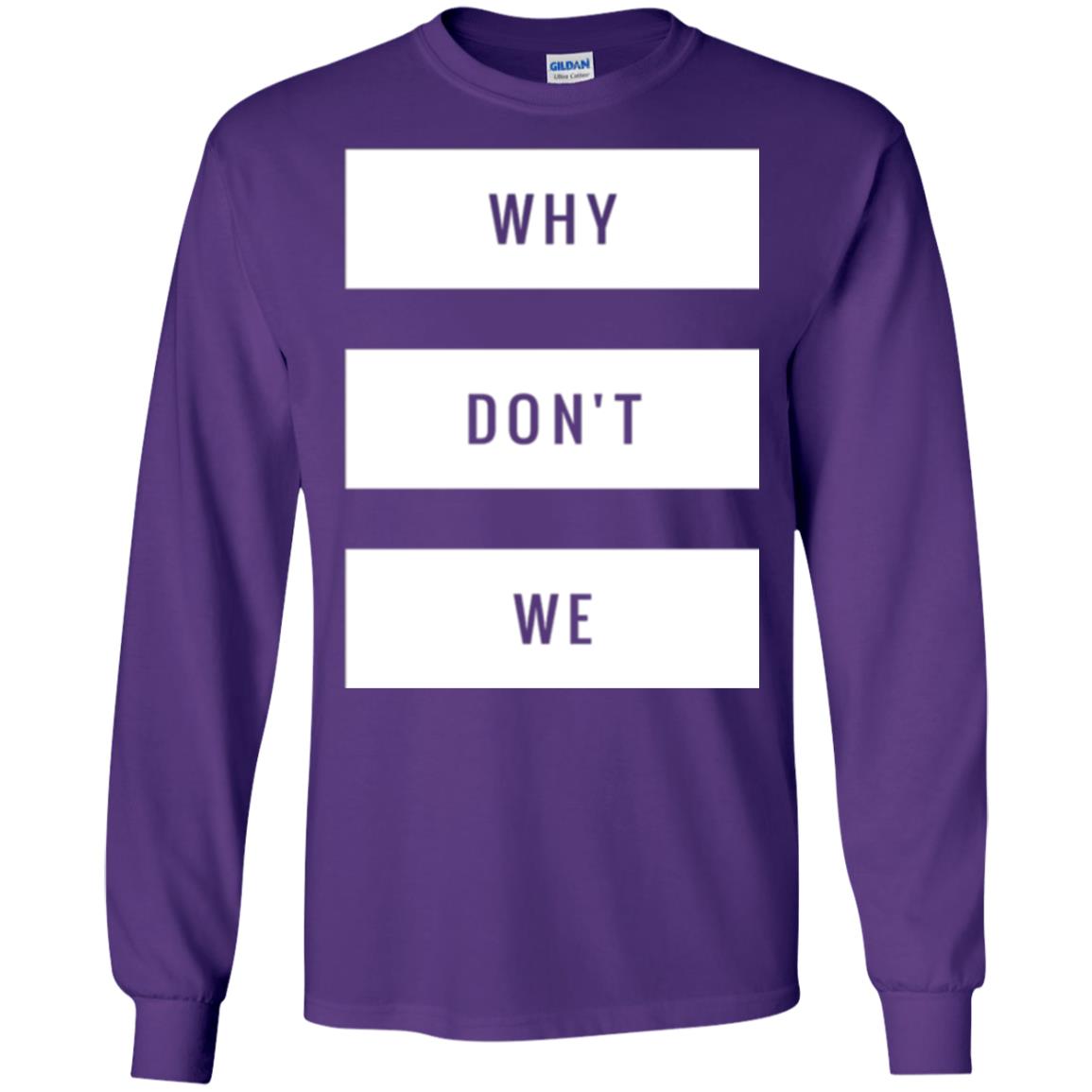 Why Don_t We T-shirt Purple