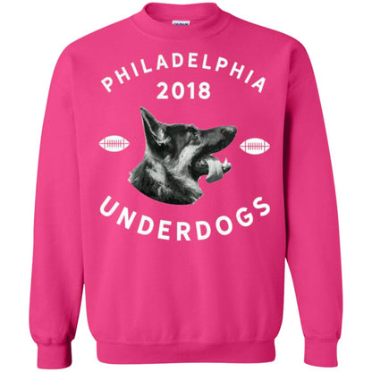 Dog Lover T-shirt Philly Philadelphia Underdogs 2018 Game Day Heliconia