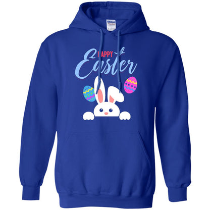 Emoji Bunny Egg Happy Easter Shirt Royal