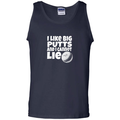Golf Lover T-shirt I Like Big Putts And I Cannot Lie Navy