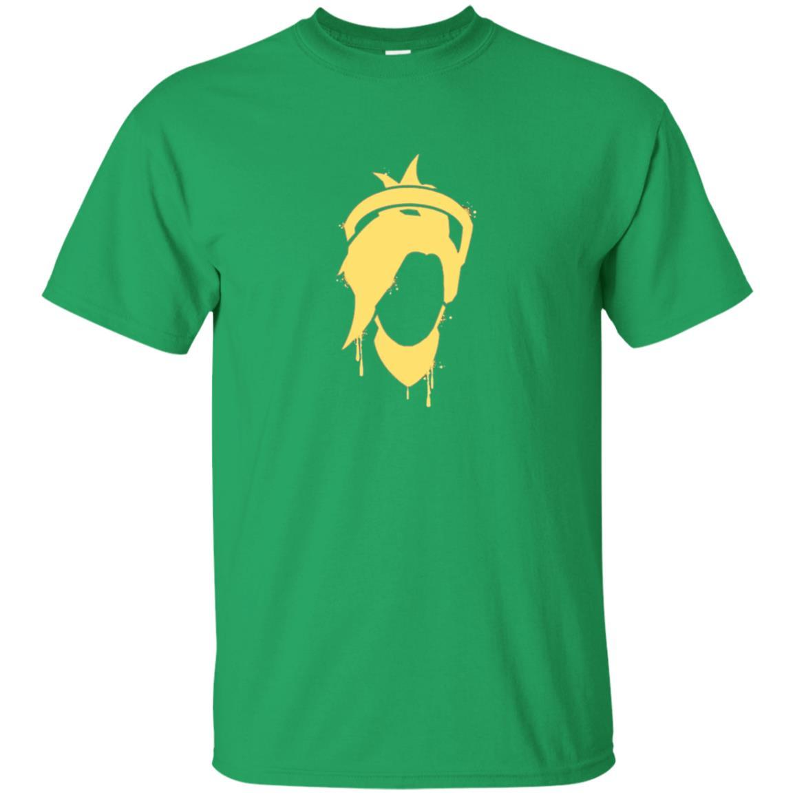 Overwatch Mercy Icon Spray T-Shirt Irish Green