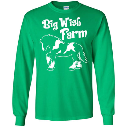 Big Wish Farm Horse Shirt Irish Green