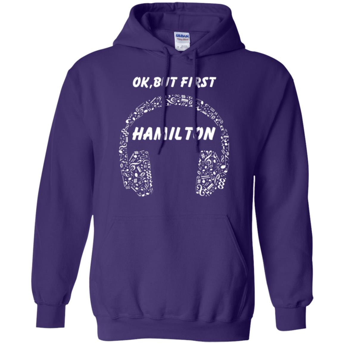 An American Musical Ok, But First Hamilton Ear Phones Purple