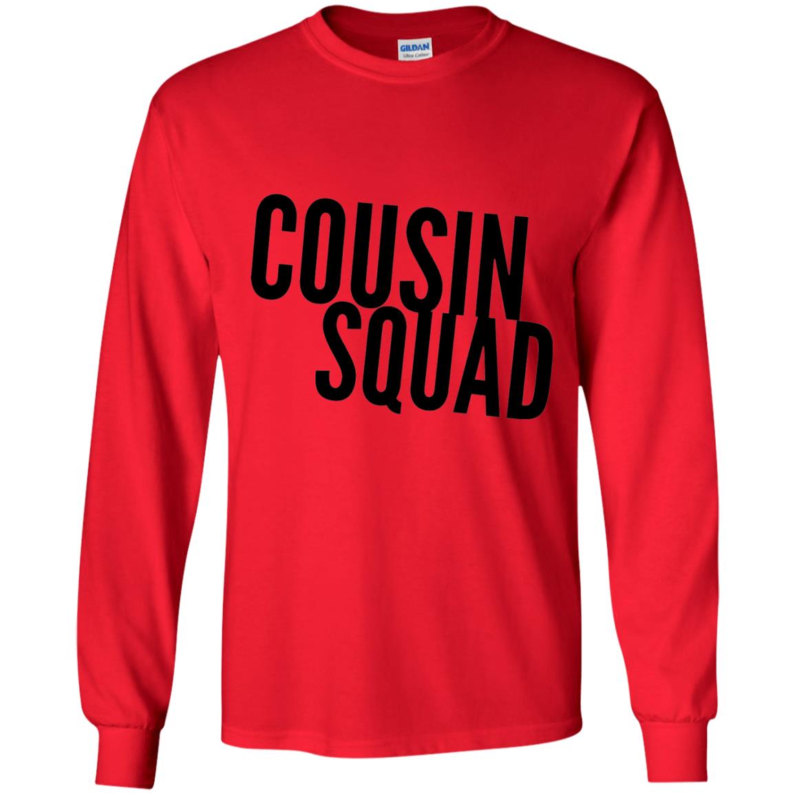 Cousin Squad T-shirt Red