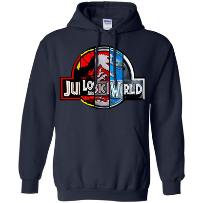 Jurassic World Movie Fan Shirt Navy
