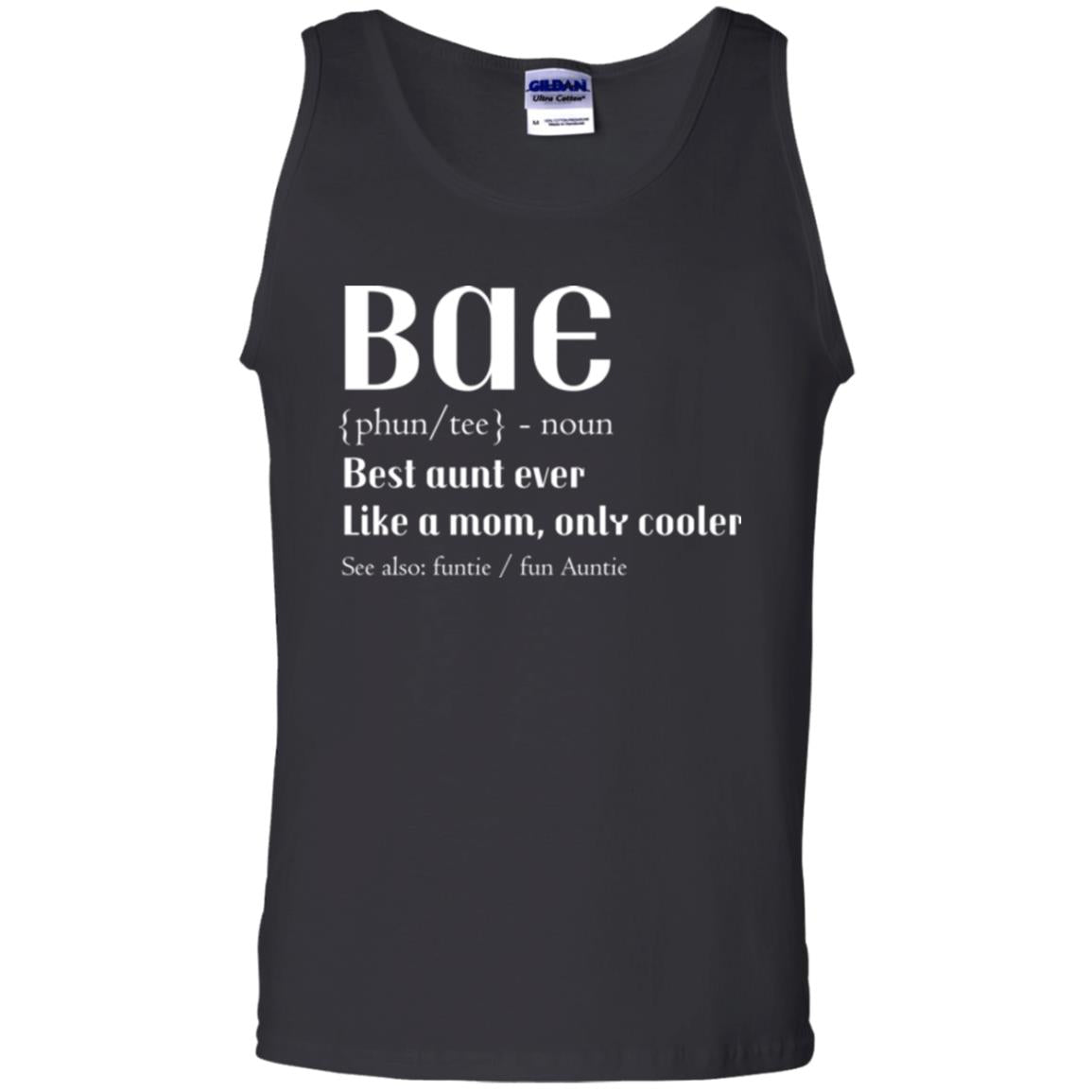 Bae Best Aunt Ever Shirt Black