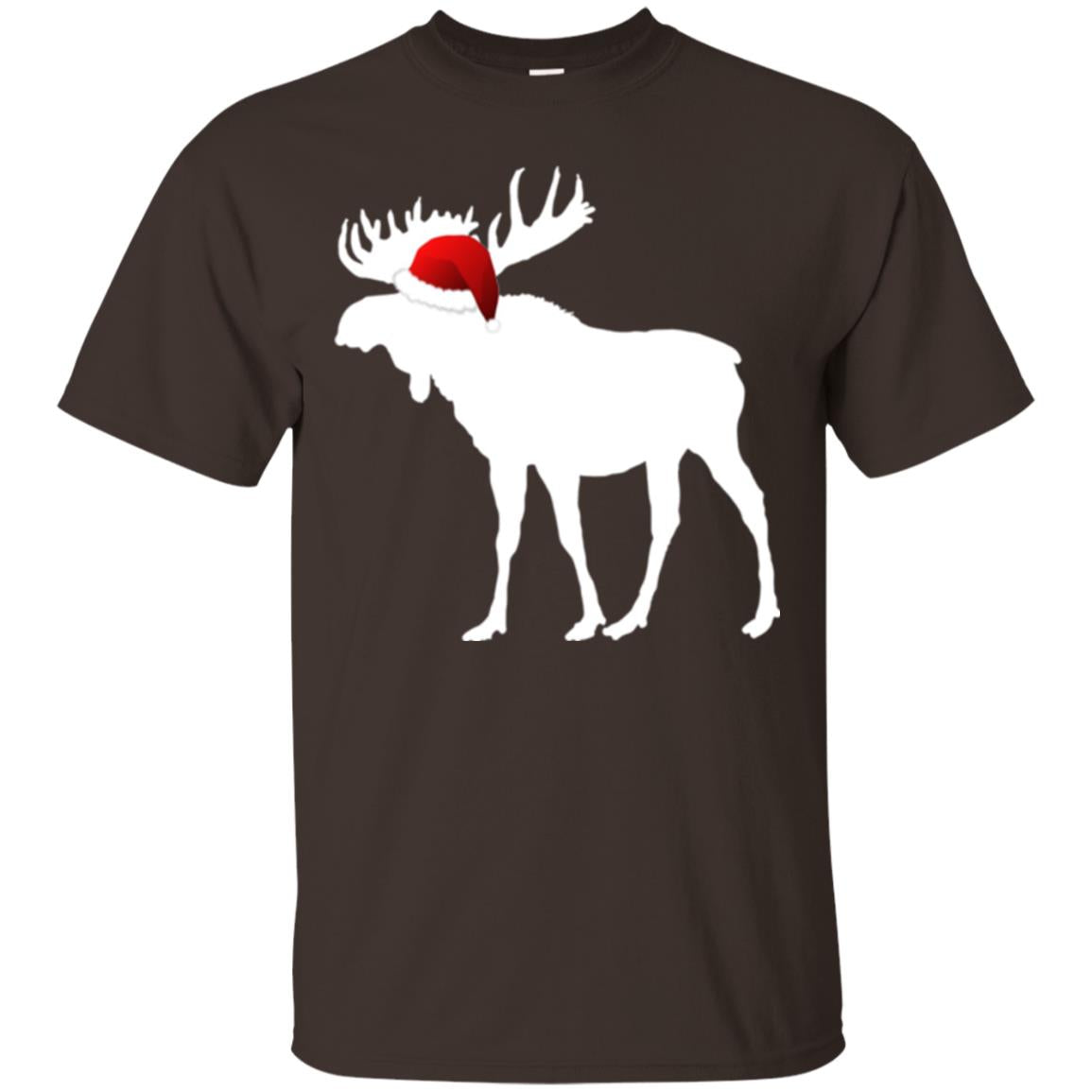 Christmas T-shirt Reindeer Dark Chocolate