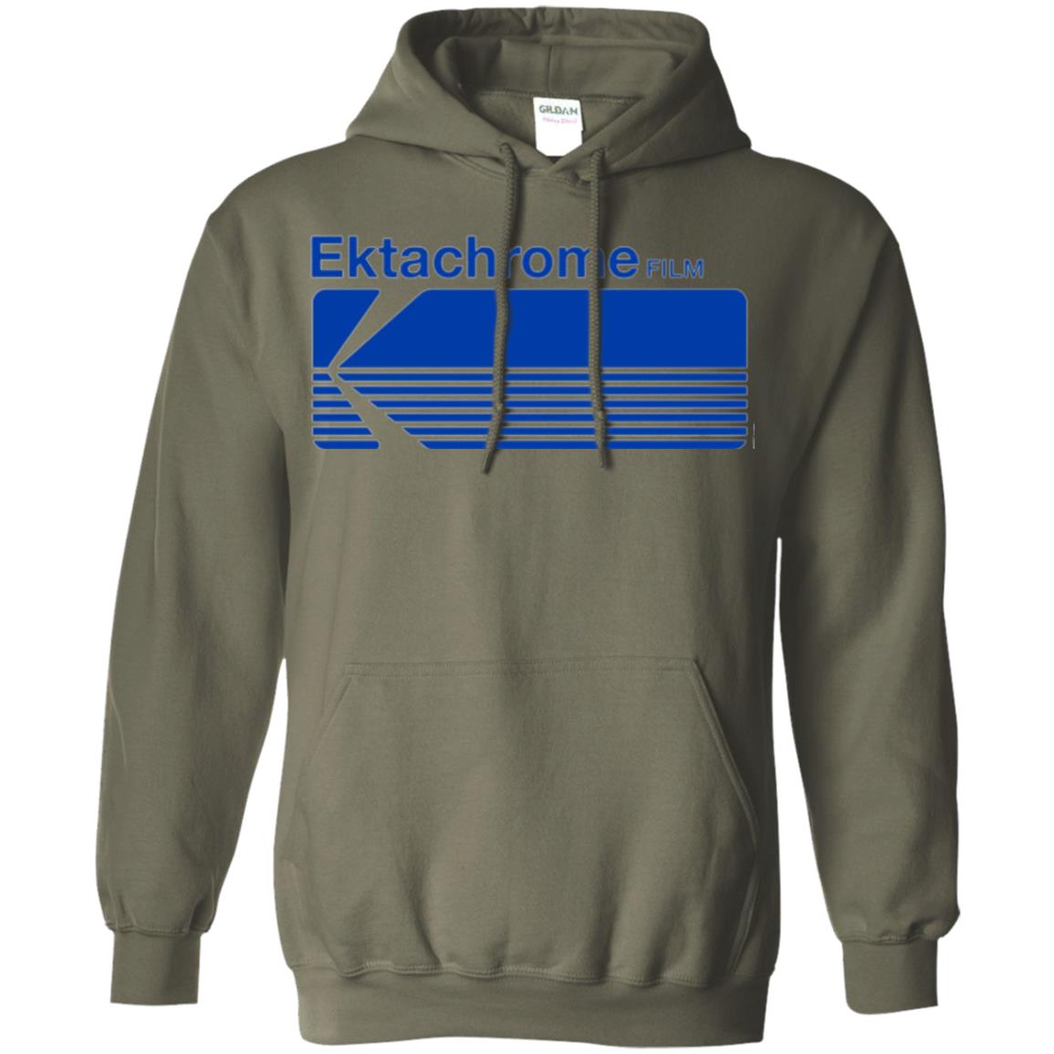 Logo T-shirt Vintage Ektachrome Film Military Green
