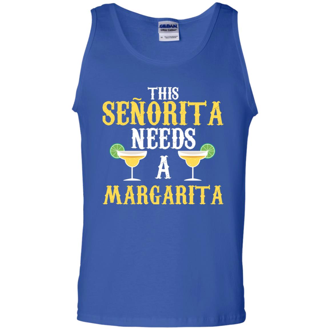 This Senorita Need A Margarita Cinco De Mayo Drinking Shirt Royal