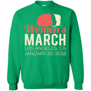 Women's March Los Angeles January 20 2018 Women's Right T-shirt