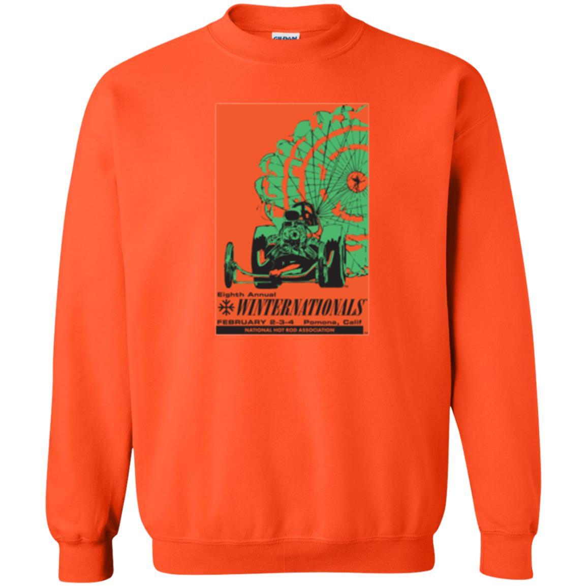 Nhra 1968 Winternationals T-shirt Orange