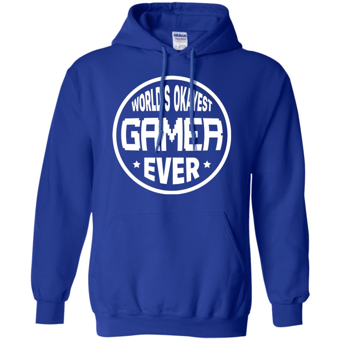 World’s Okayest Gamer Ever Best T-shirt For Gaming Lover Royal