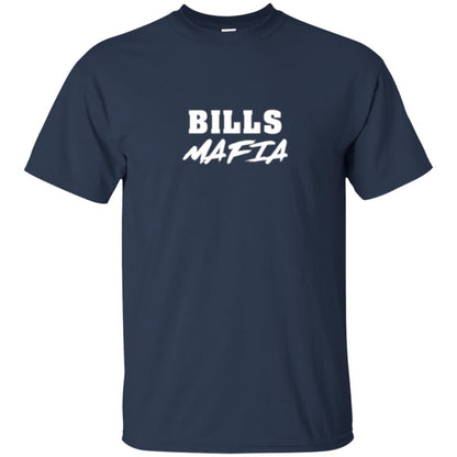 Football Lovers T-shirt Bills Mafia Buffalo Navy