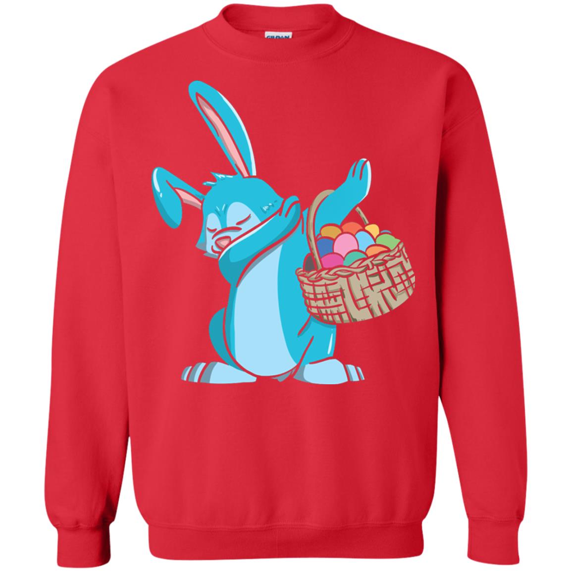 Easter Bunny Dab Easter Shirt Red