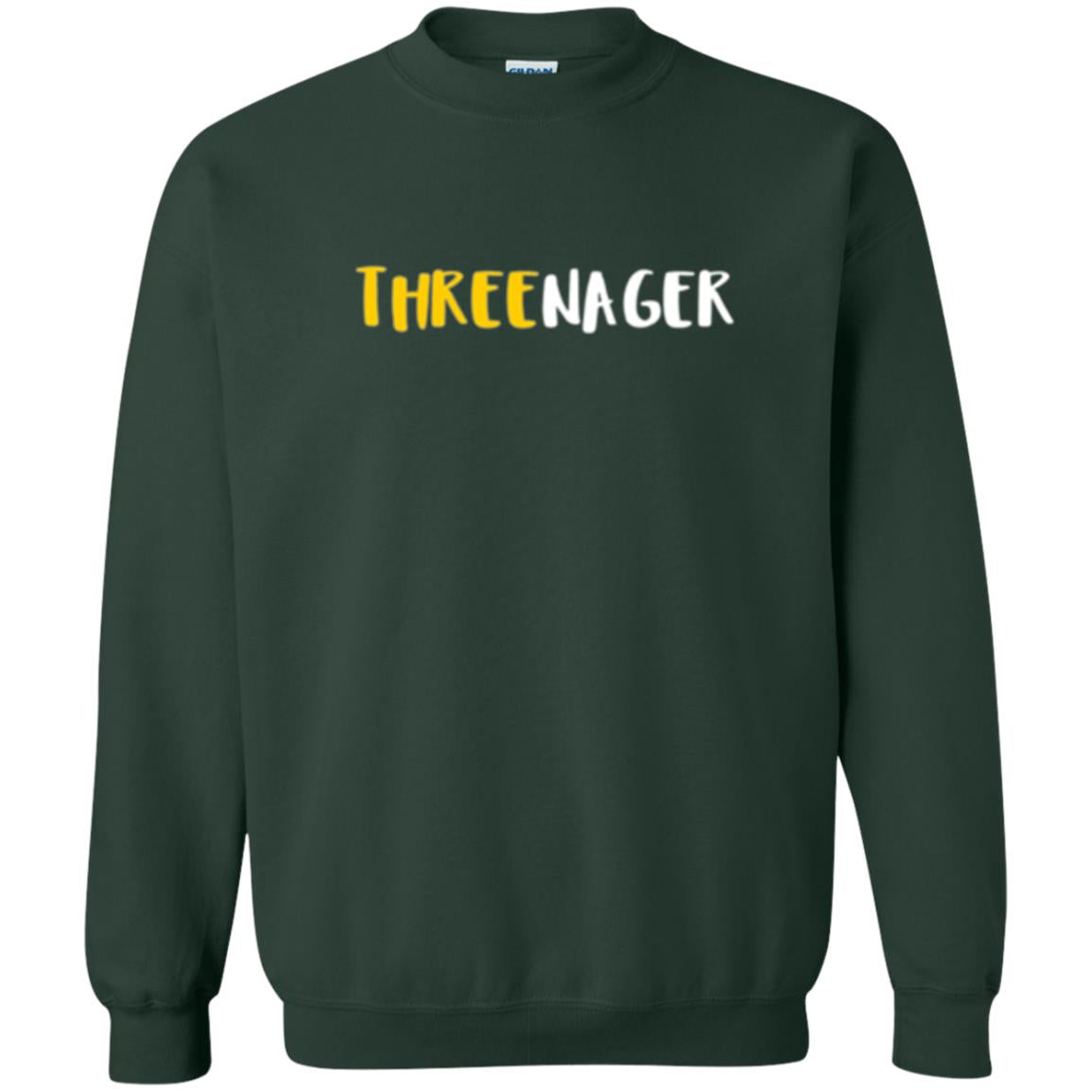 Threenager T-shirt Forest Green