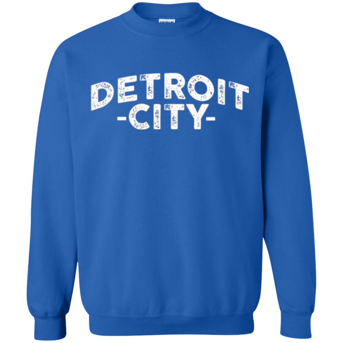 Detroit Michigan T-shirt Royal