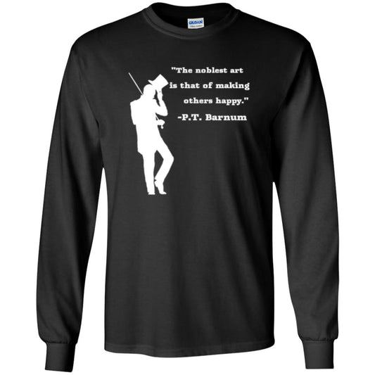 Circus Ring Master P.t. Barnum Quote T-shirt Black