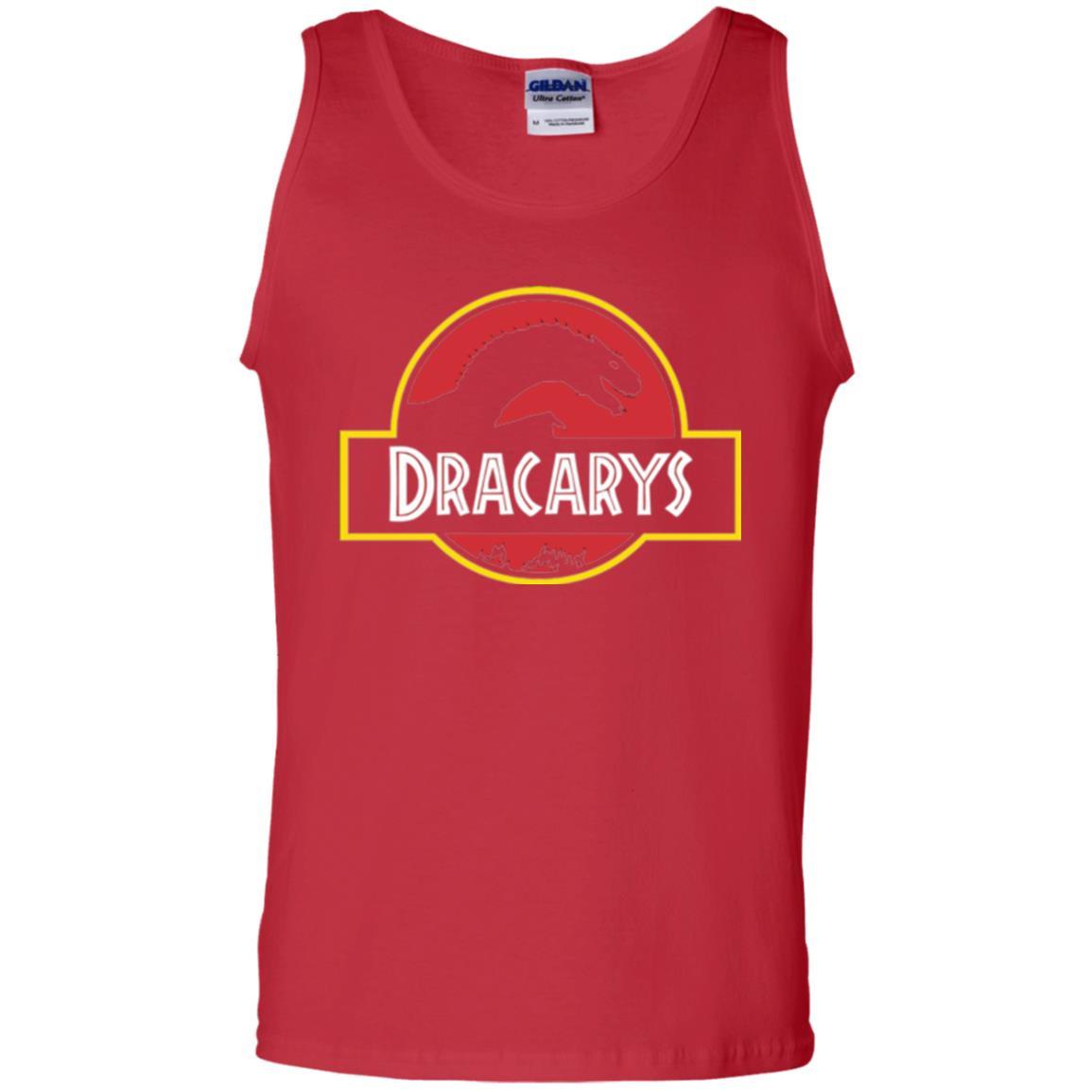 Dinosaur T-shirt Dracarys Dragon Parody Red
