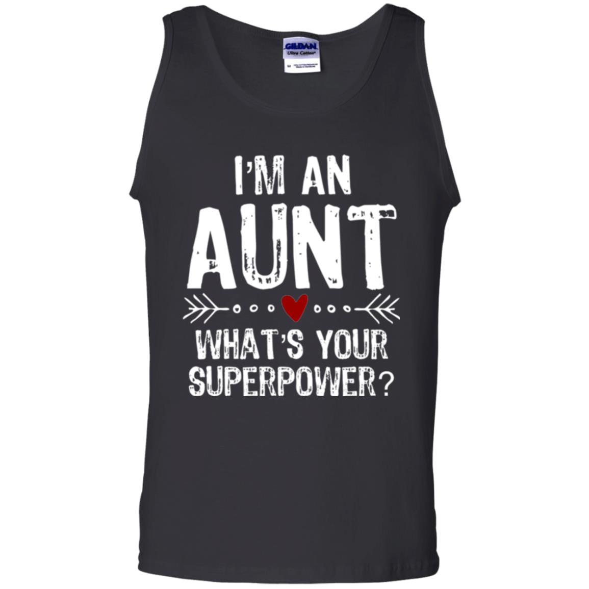 Aunt T-shirt I_m An Aunt What_s Your Superpower Black