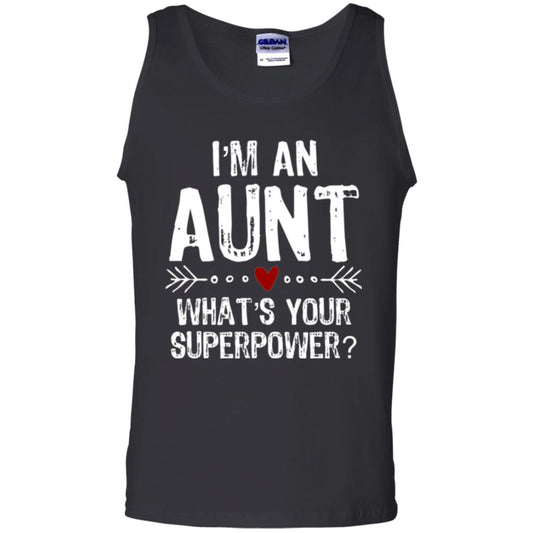 Aunt T-shirt I_m An Aunt What_s Your Superpower Black