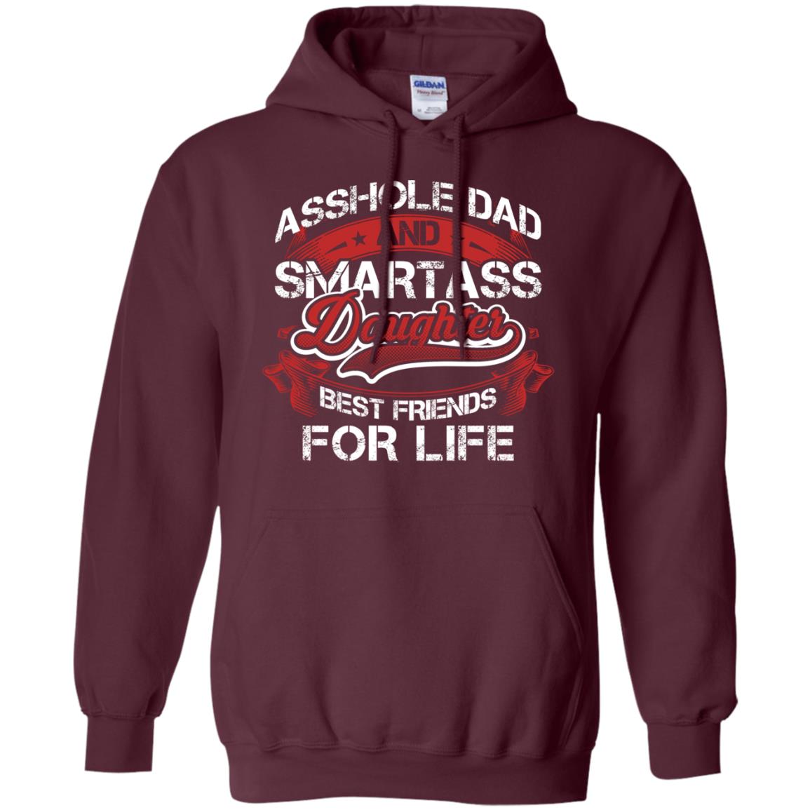 Dad And Daughter Best Friends For Life Cool Shirt For Daddy And Daughter Maroon