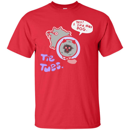 Yes I Like That Dog Tietuesday Dog Lover T-shirt Red