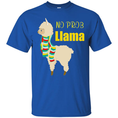 No Prob Llama T-shirt Royal